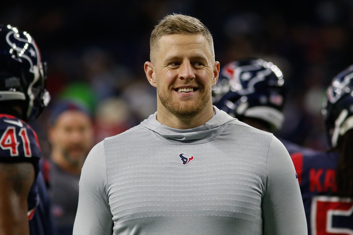 J. J. Watt fick tröjan med nummer 99 tryckt som han ville